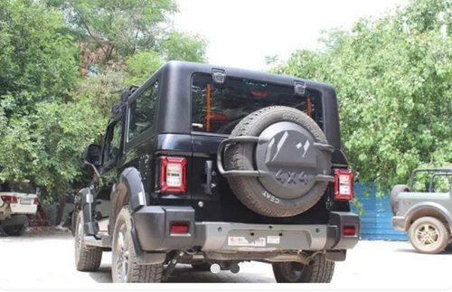 4X4 Style Stepney Cover Lock for Mahindra Thar 2020 Onwards