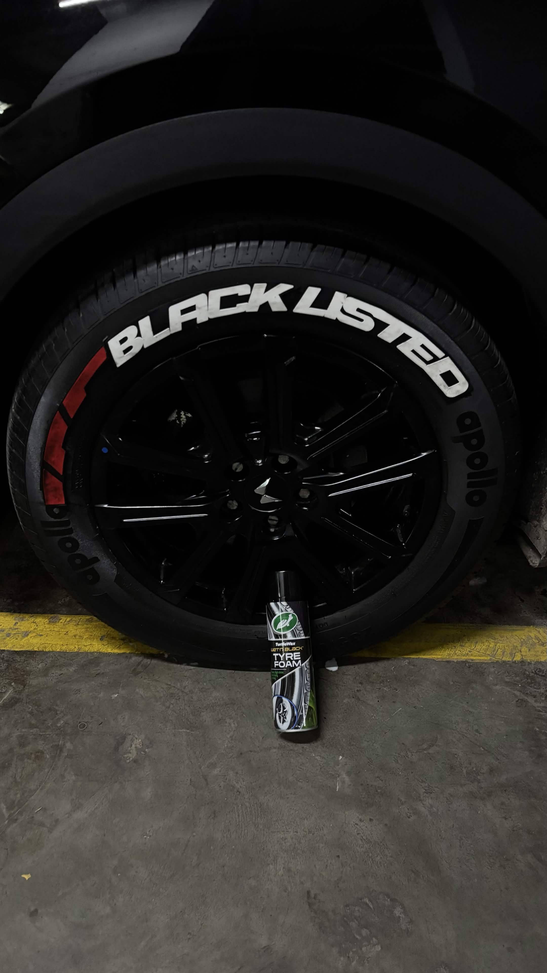 Night Fury Tyre Polish